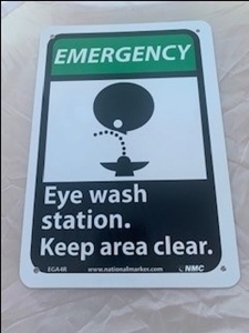 Picture of Eyewash Station Sign (One Sign)