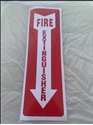 Picture of Fire Extinguisher Sign (One Sign)