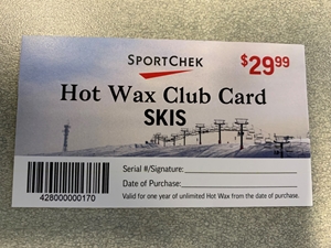 Picture of Ski Wax Cards (Pack of 50)