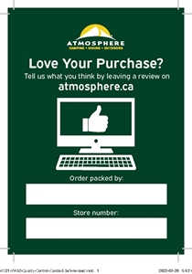 Picture of Atmosphere Customer Feedback Inserts (Pack of 250)