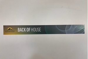 Picture of Banner - Atmosphere - Back of House (One Banner)