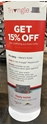 Picture of Triangle MasterCard Sign (One Sign)