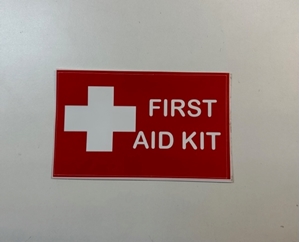 Picture of First Aid Station Decal (One Decal)