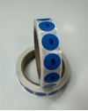 Picture of Mens Shoe Labels Blue - size 9 (One Roll)